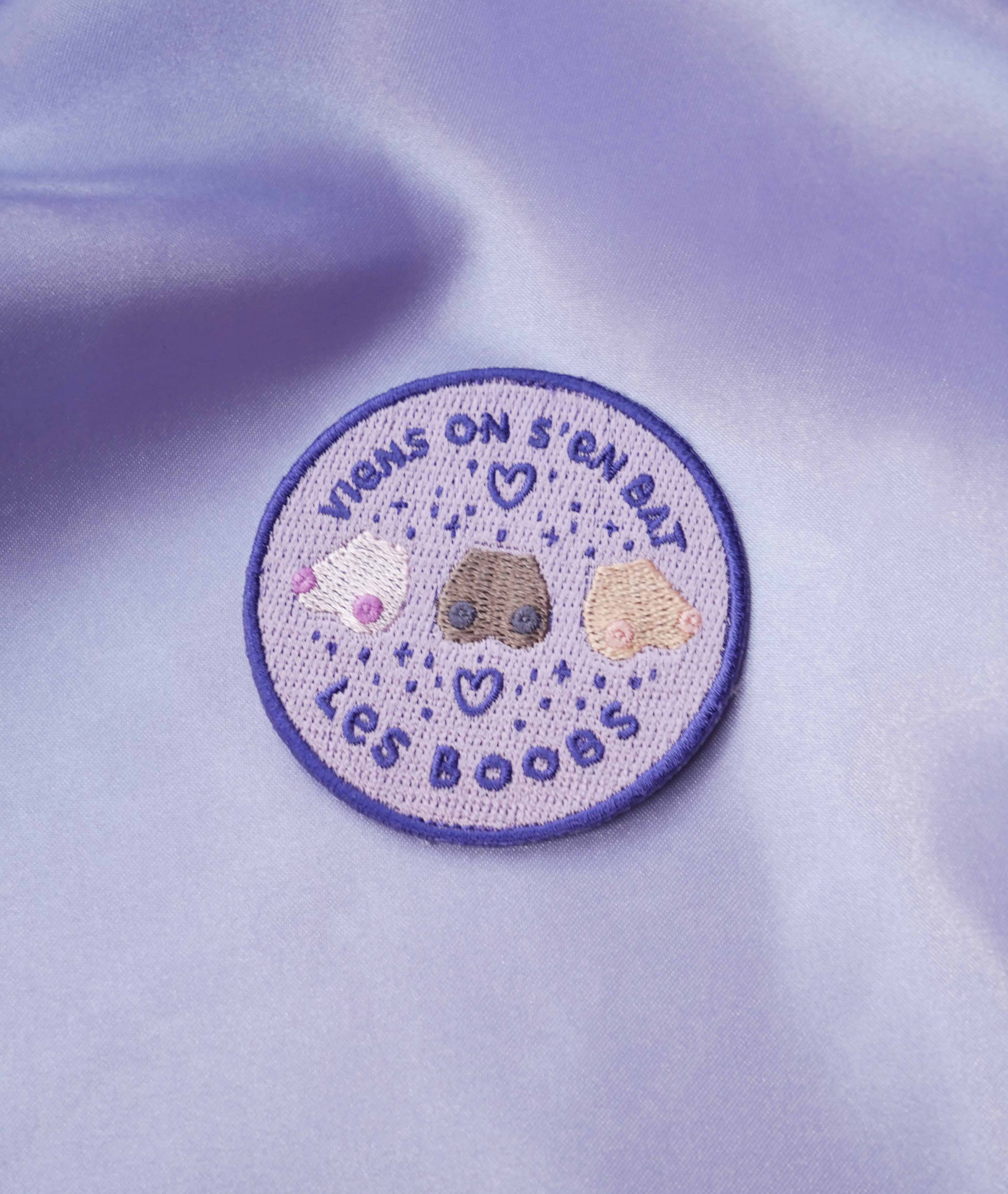 Iron-On Patch "Come and Fight the Boobs"