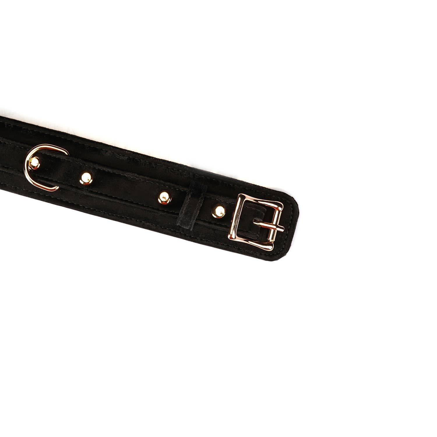 Boudoir Amor Vegan Collar with Leash Black
