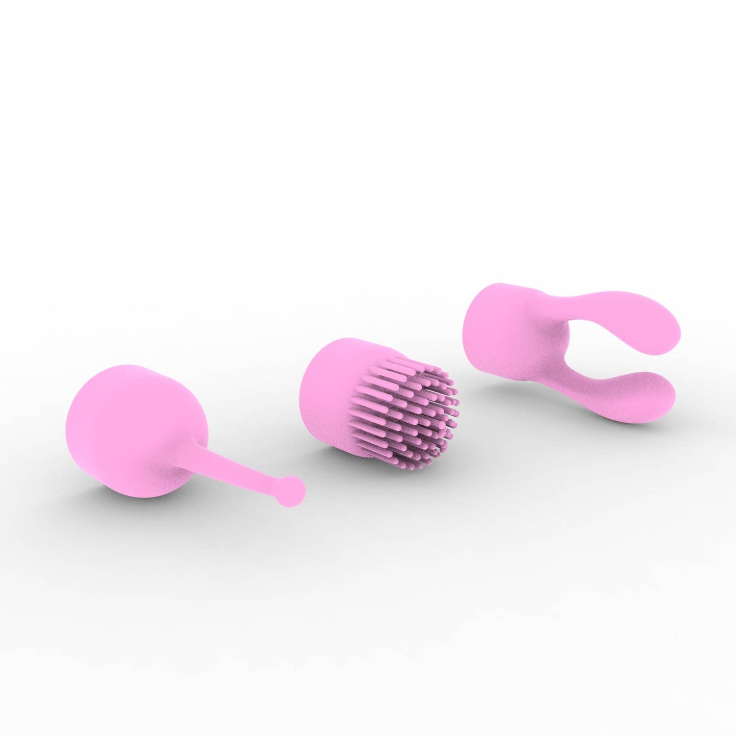 Dynamic Rainbow Silicone Bullet Vibrator - Pink