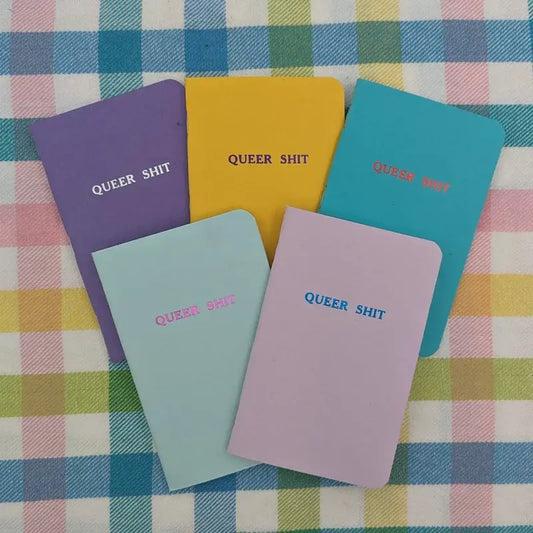 Queer Shit Pocket Notebooks