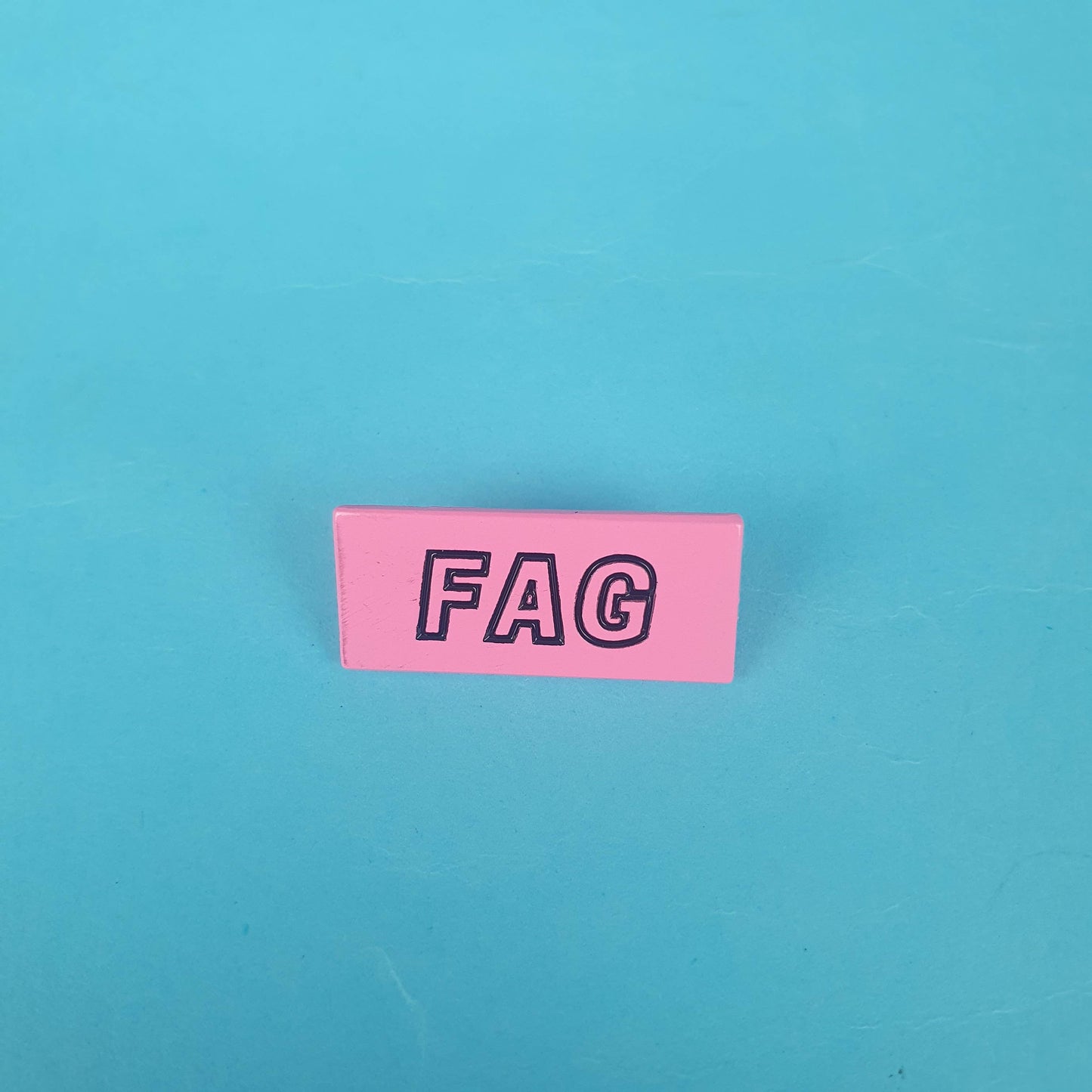 Fag Pin Badge
