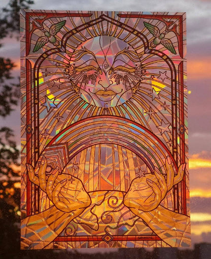 Blessed with Pride Stained Glass Suncatcher