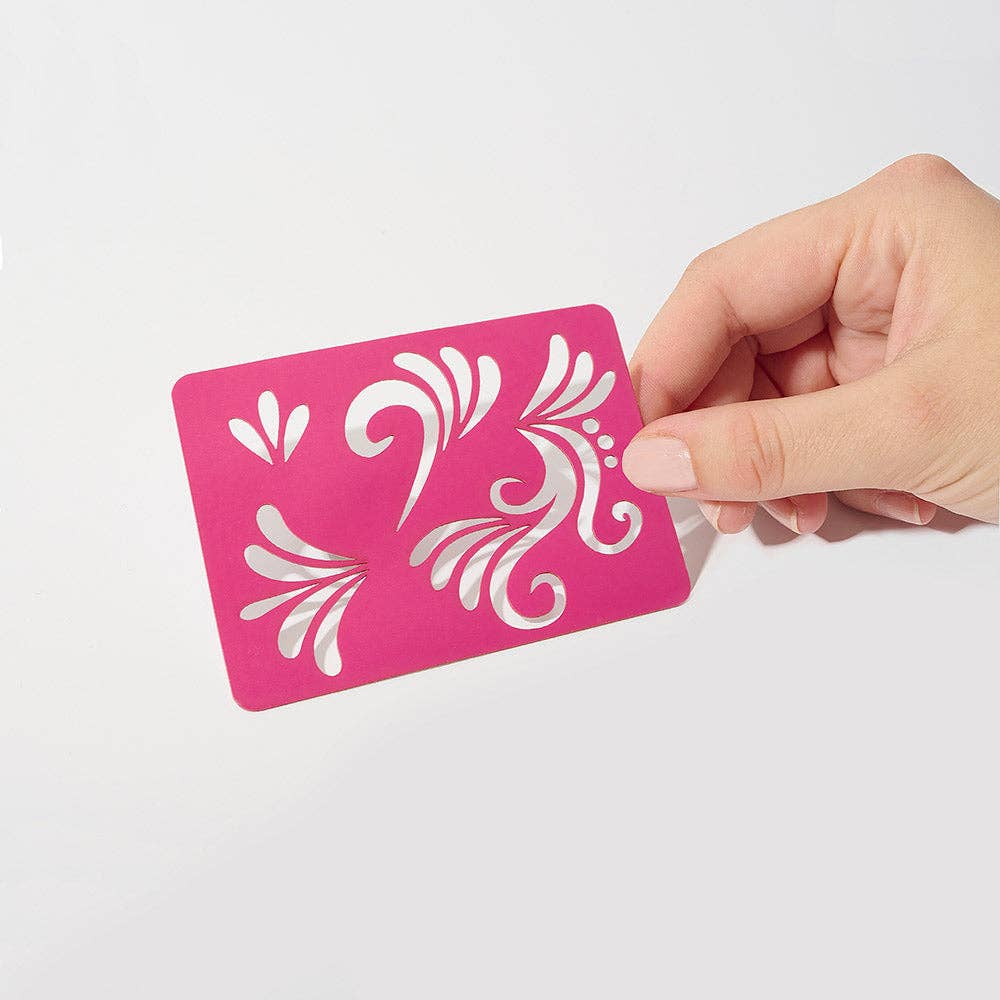 Stencil of Arabesques