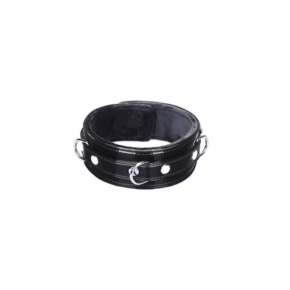 Metallic Shade Vegan Collar with Leash