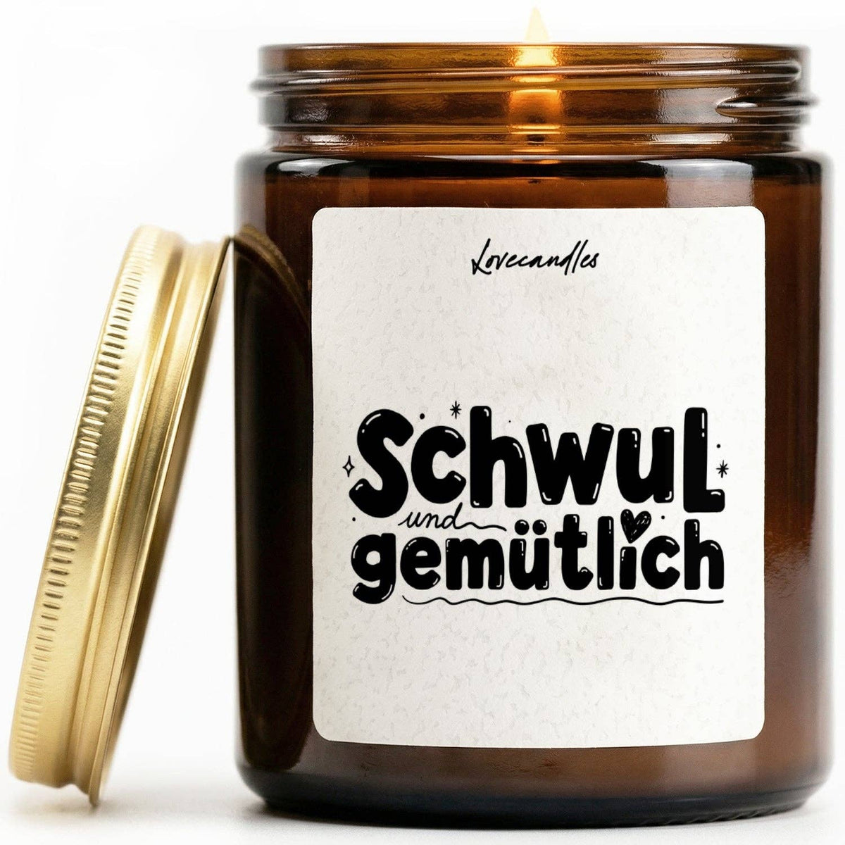 "Schwul und gemütlich"  Scented candle