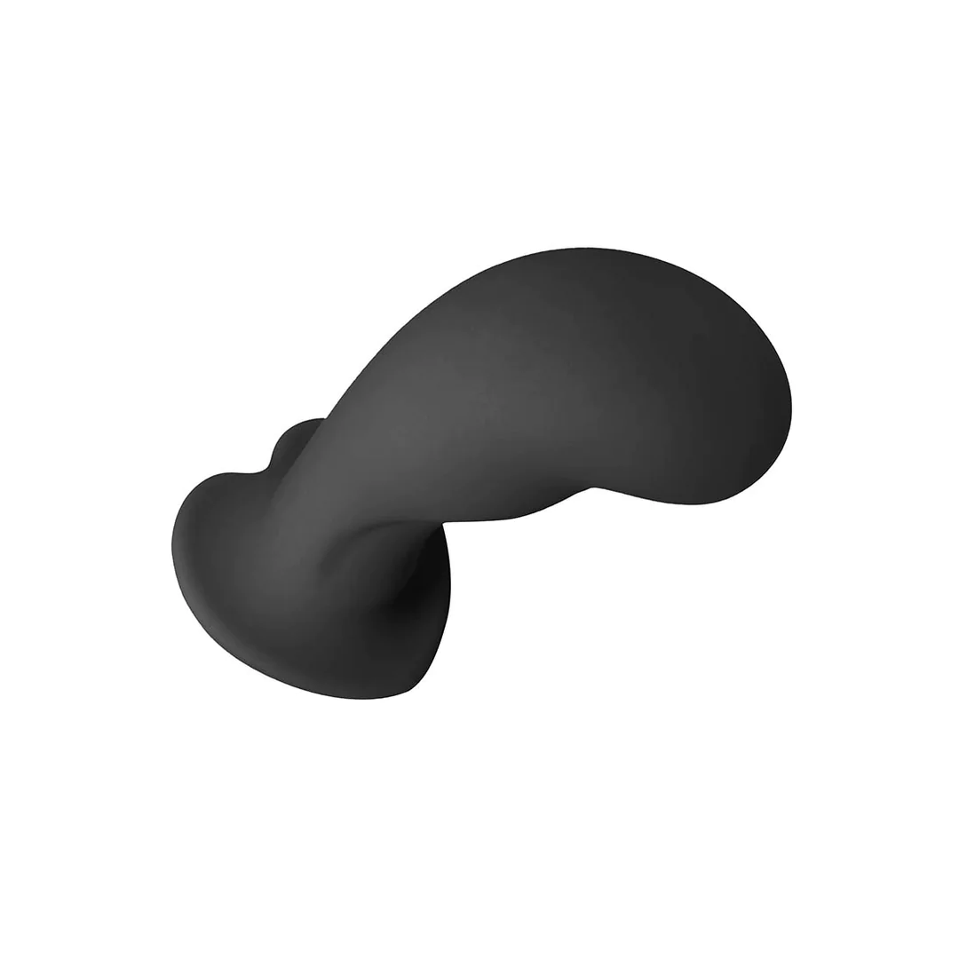 Strap U "Heart On" Silicone Dildo Black