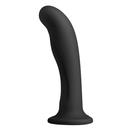 Strap U "Heart On" Silicone Dildo Black