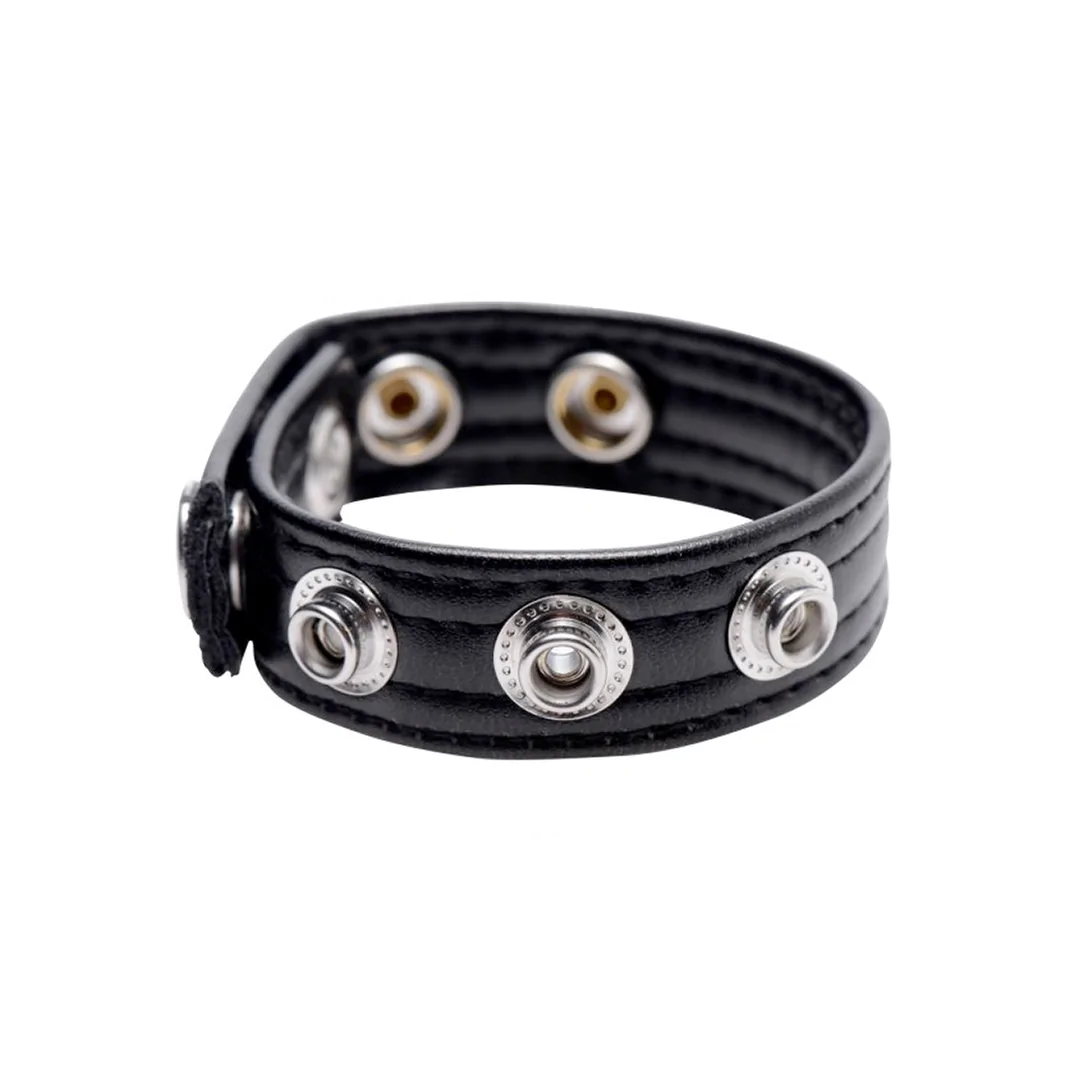 Speed Snap Cockring PU Leather