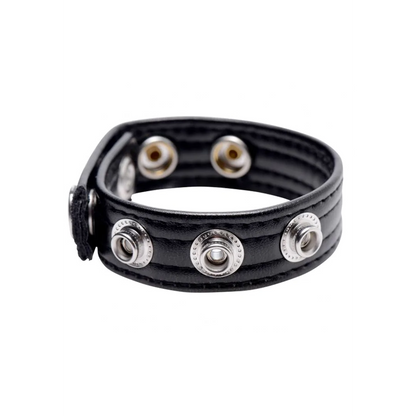 Speed Snap Cockring PU Leather