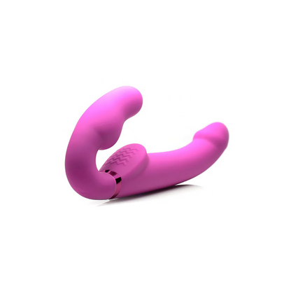 Strapless Strap-On "Evoke Ergo Fit" with Remote Control