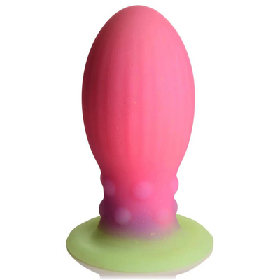 "Xeno Egg" Glow in the Dark Silicone Egg Pink