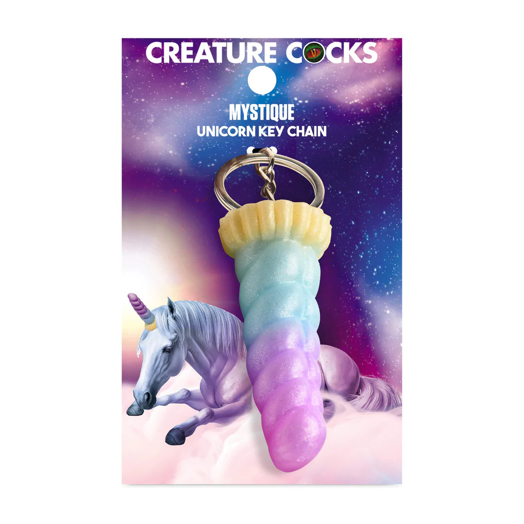 "Mystique Unicorn" Dildo Keychain