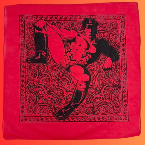 Leather Man Bandana — Art by Dom “Etienne” Orejudos