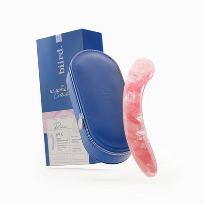 Quartz Petite Curved Dildo "Pixii"