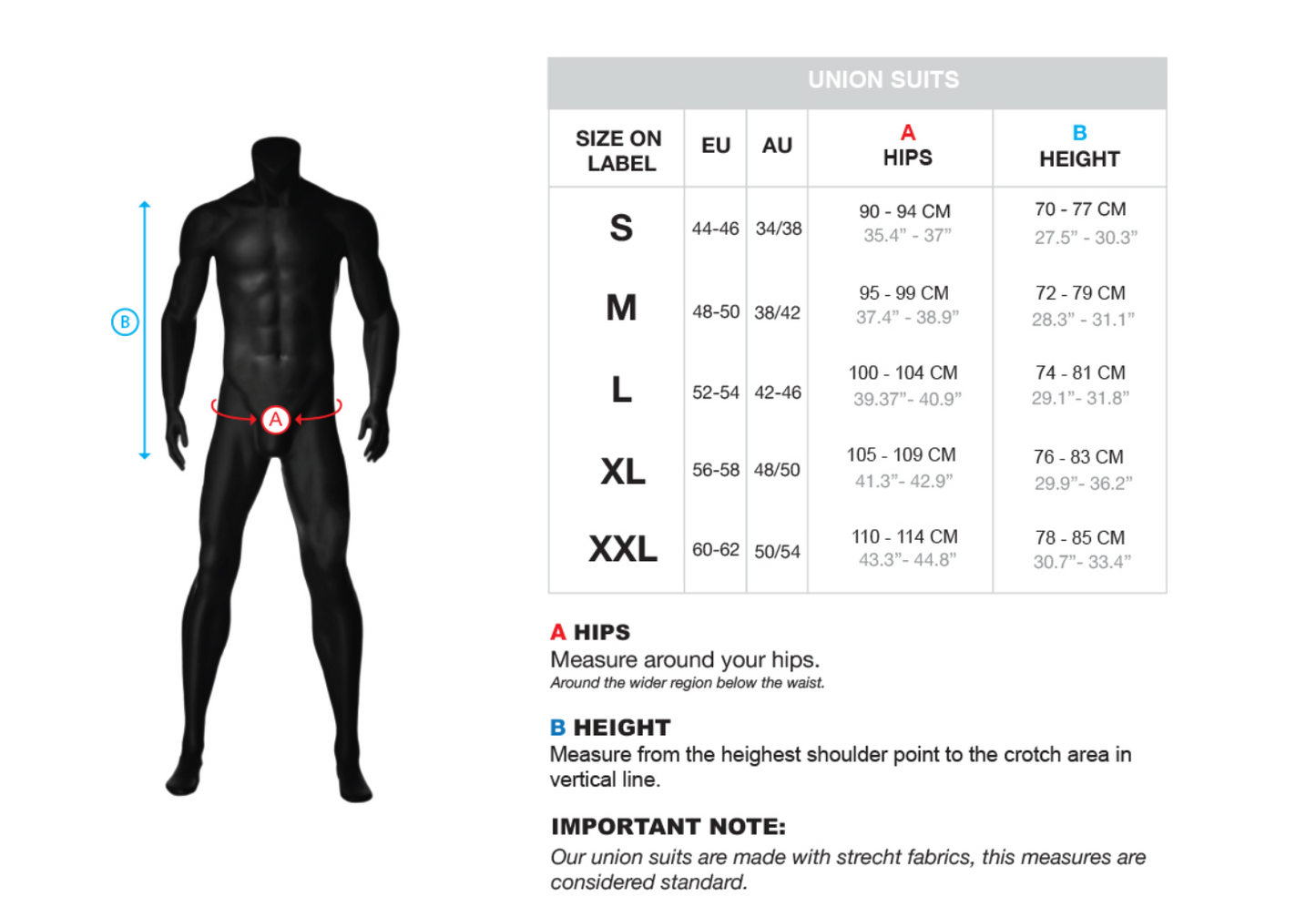 Singlet "Allan" Black/Red/Royal