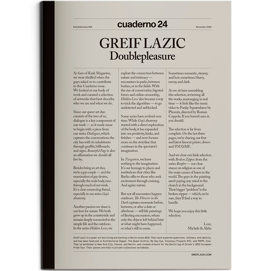 Kink Magazine #43 + Cuaderno 24 Zine