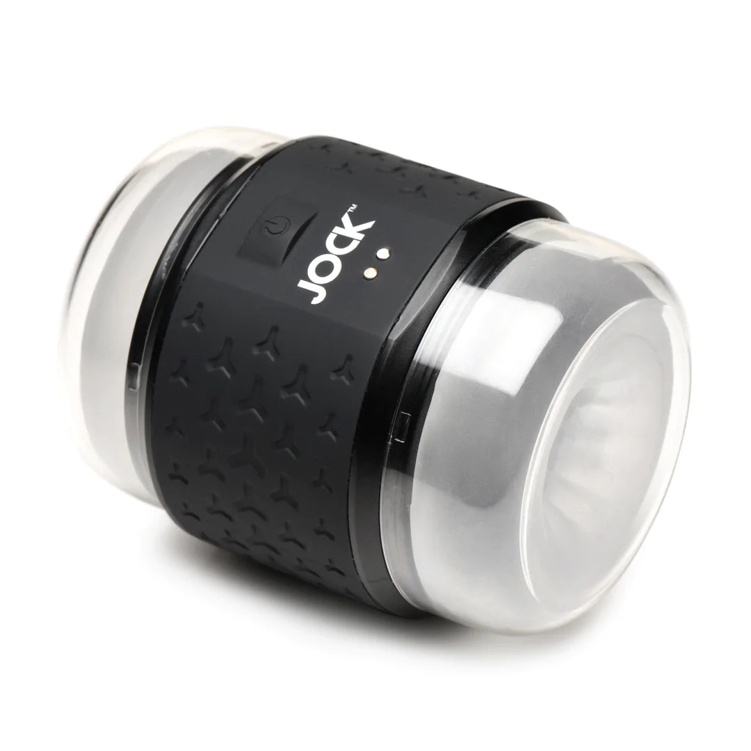 Vibrating Double Stroker Black