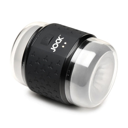 Vibrating Double Stroker Black