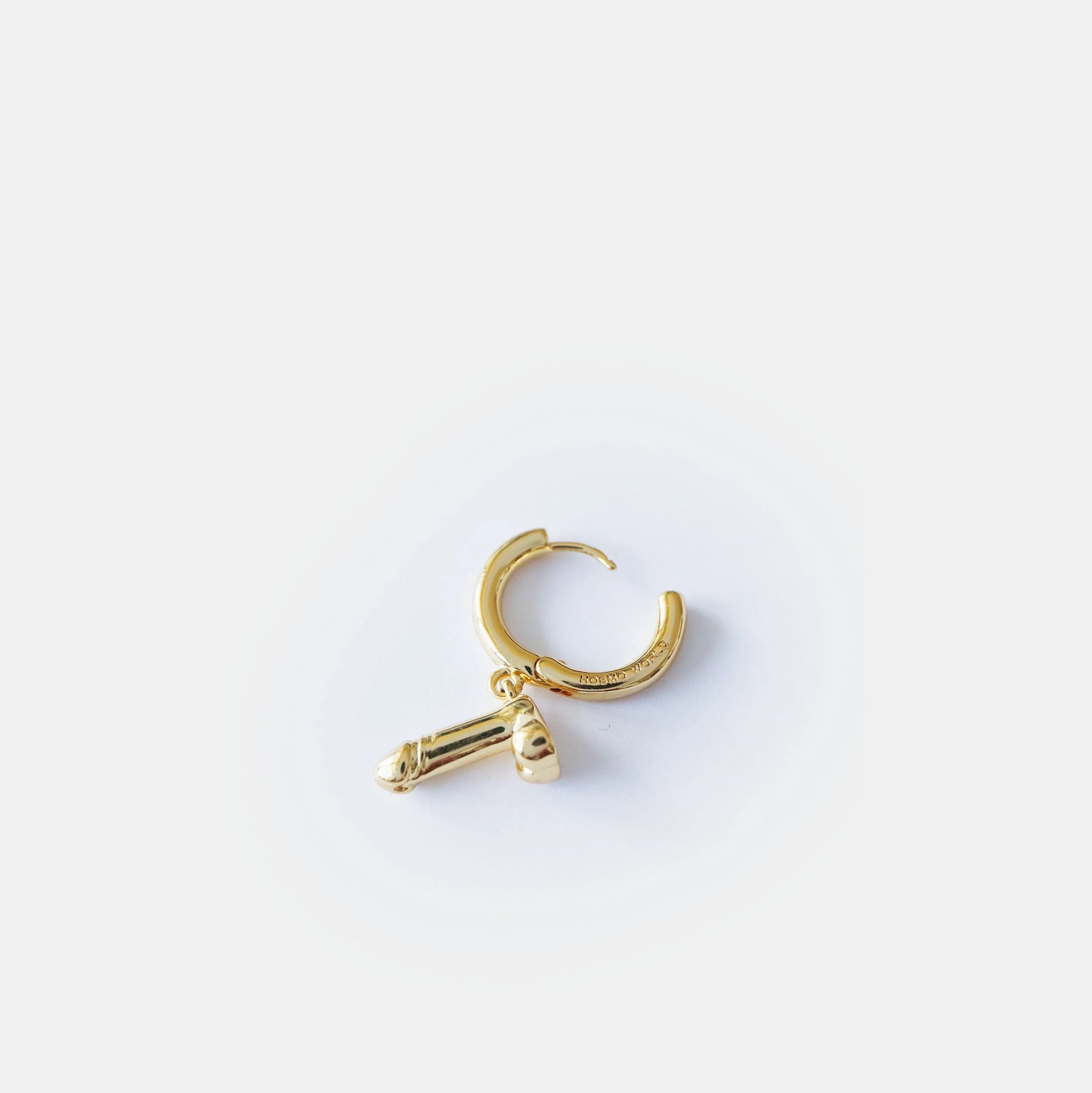 PEARL DRIP AND DICK DROP HOOP EARRINGS (Set)