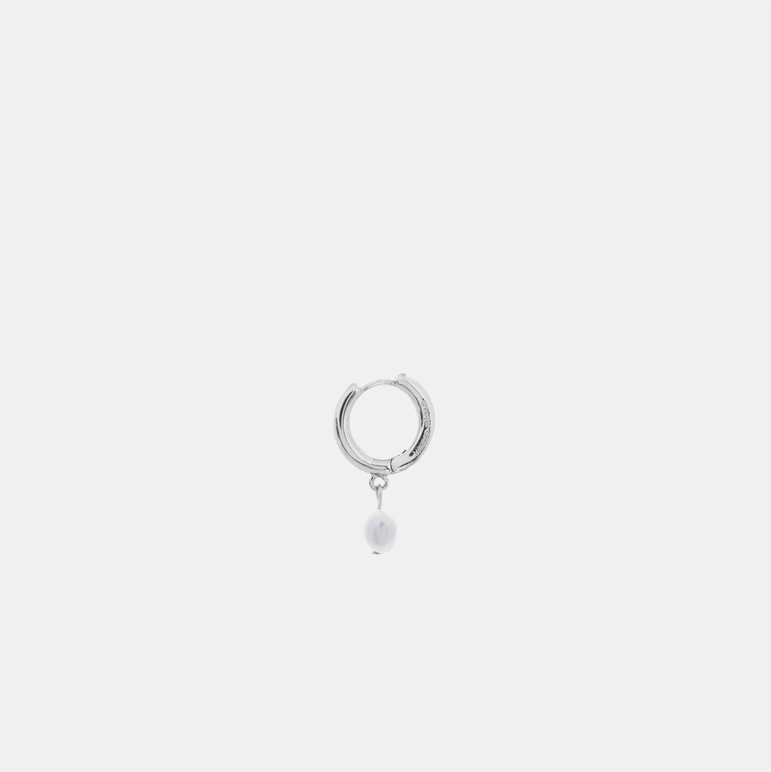 PEARL DRIP AND DICK DROP HOOP EARRINGS (Set)