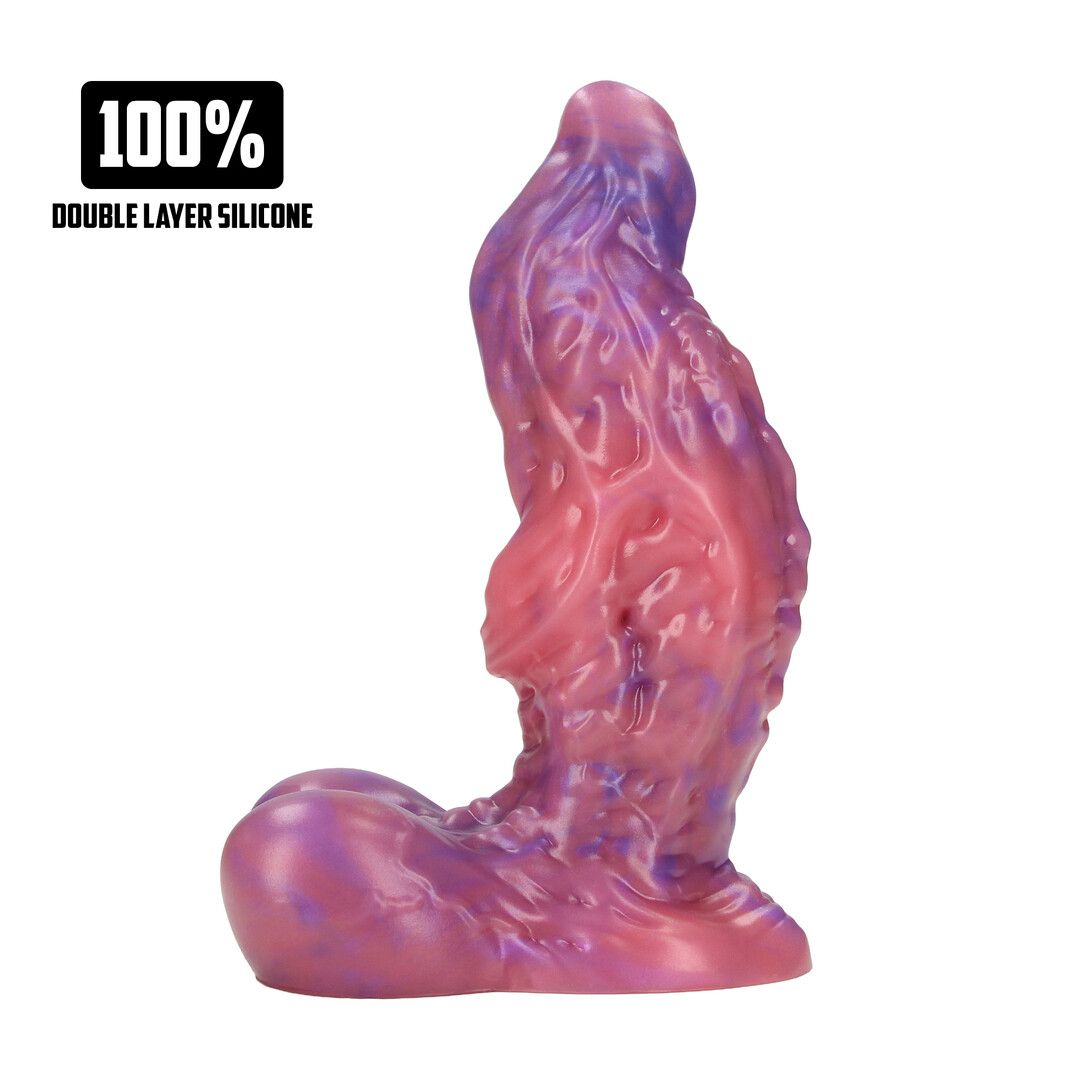 "Galactic Ravager" Silicone Dildo Purple