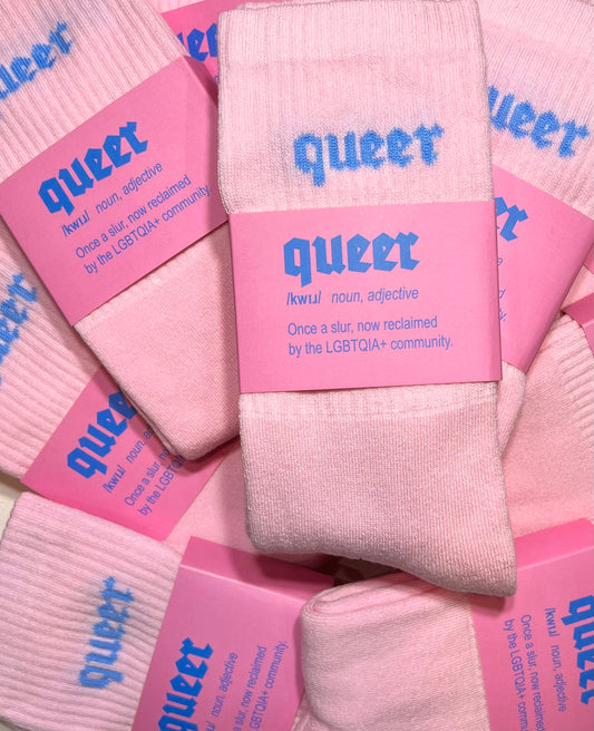 QUEER Socks pink/blue