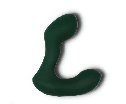 "Birch" Vibrating Prostate Massager Emerald Green