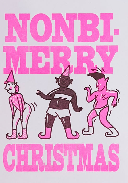 Lennart Nölle "Nonbi-Merry Christmas" A6 Riso Card
