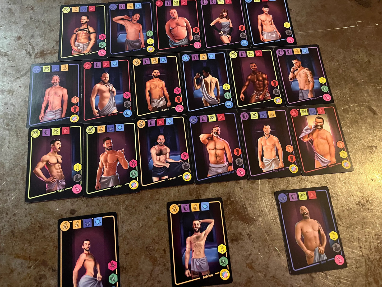GaySauna The Board Game - German