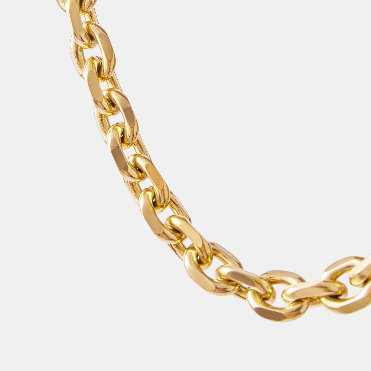 THICC N' CHUNKY CABLE CHAIN NECKLACE (Silver & Gold)