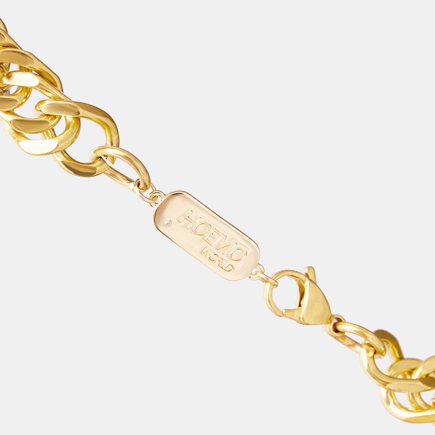 THICC N' CHUNKY CURB CHAIN NECKLACE (Silver & Gold)