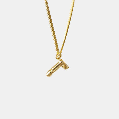 MINI DICK CURB CHAIN NECKLACE (Silver & Gold)