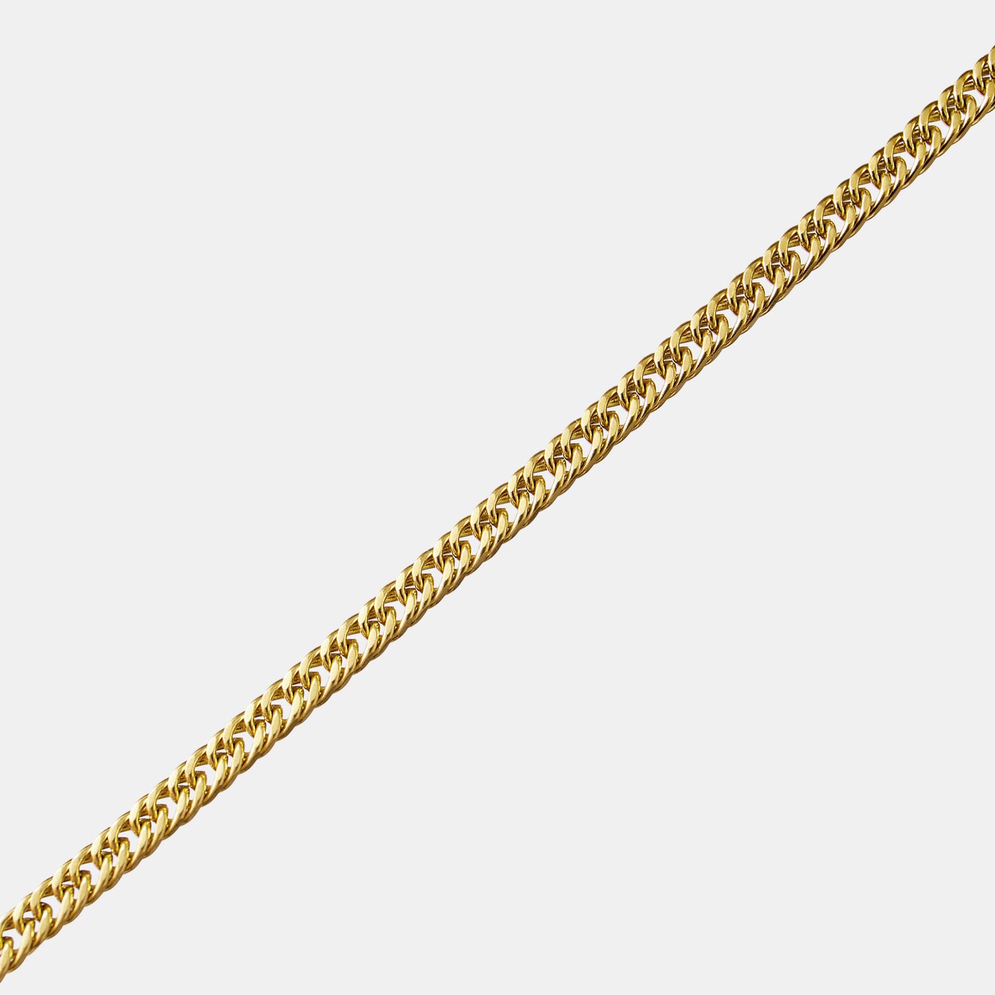 MINI DICK CURB CHAIN NECKLACE (Silver & Gold)