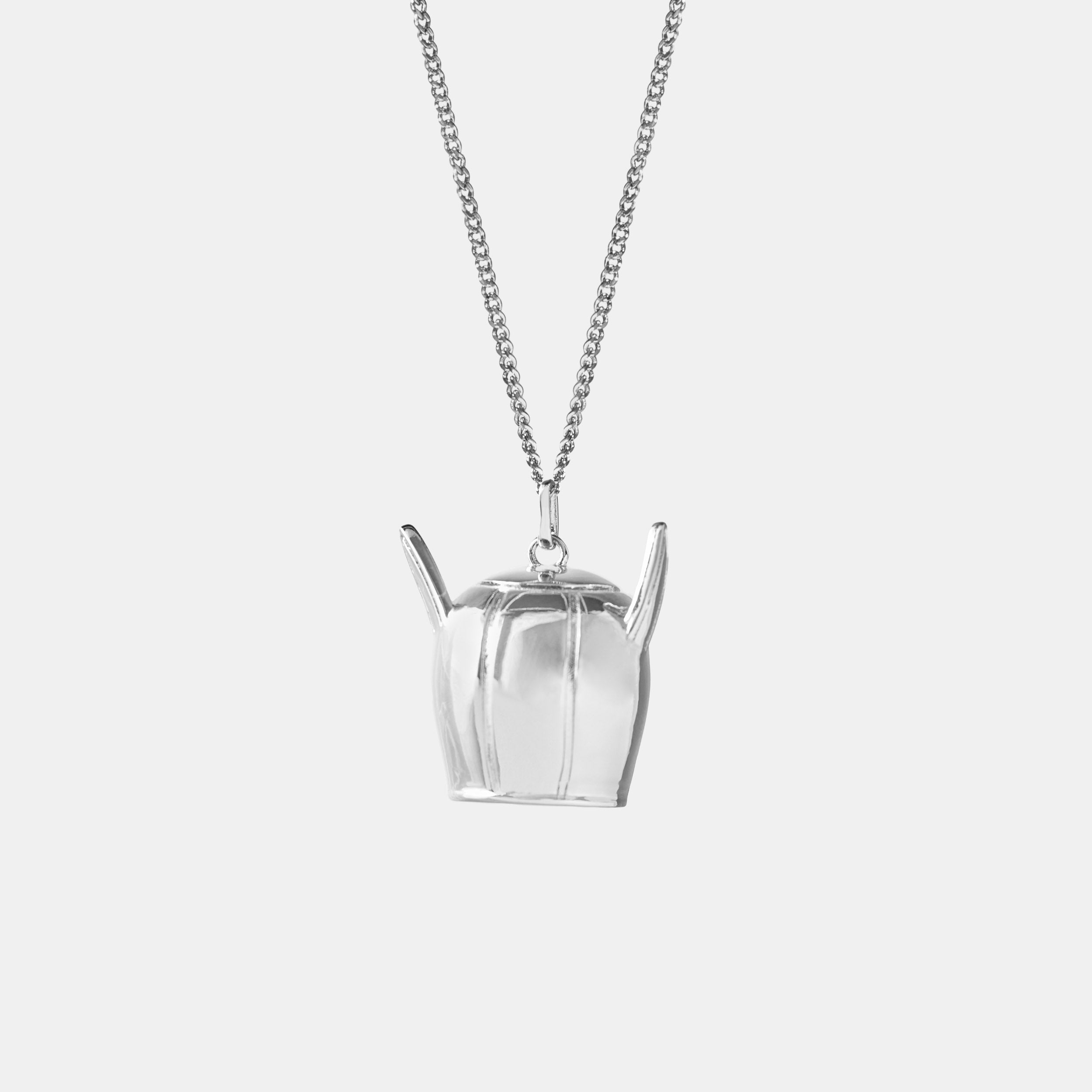 PUP MASK PENDANT (Silver & Gold)
