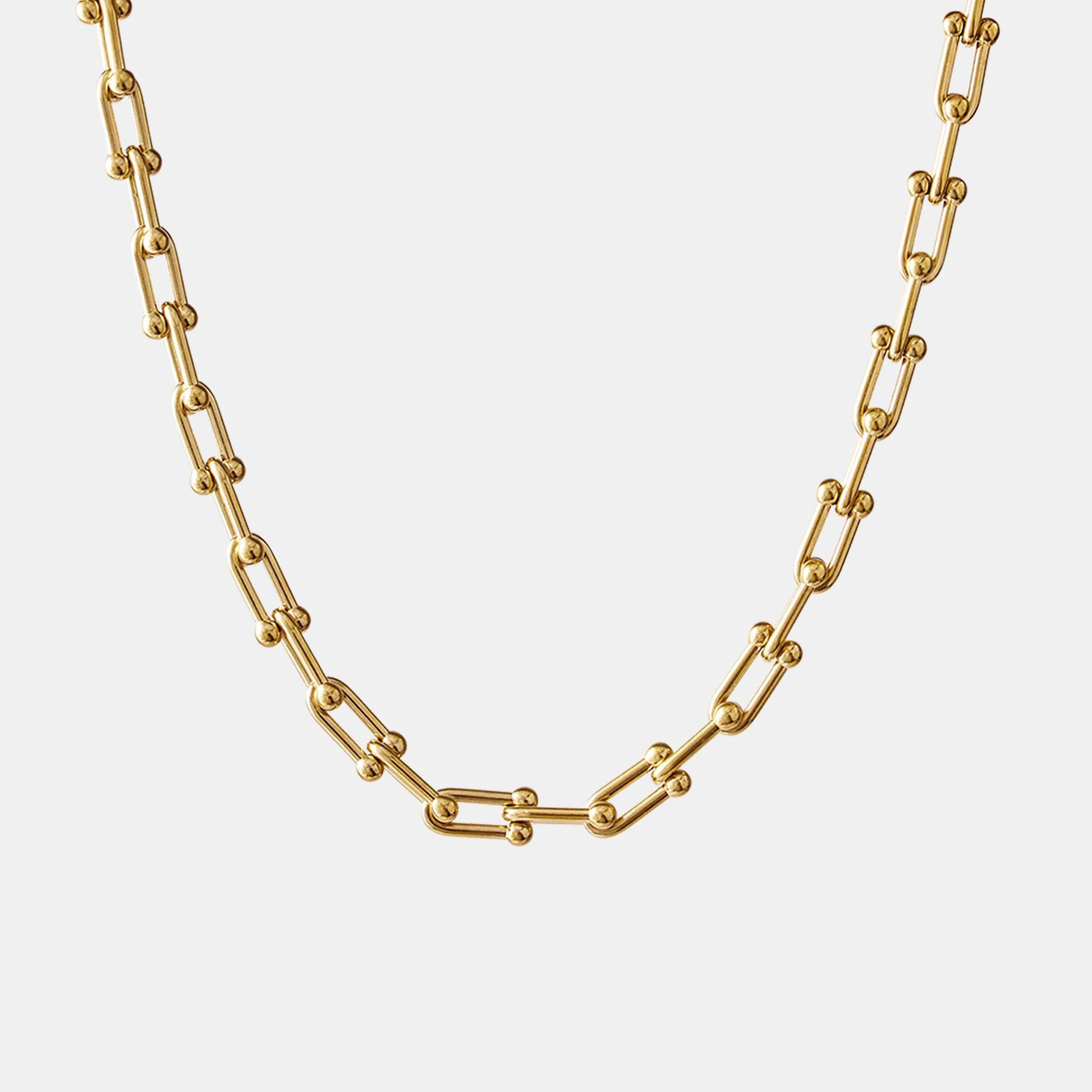 ABSTRACT DICK CHUNKY CHAIN NECKLACE