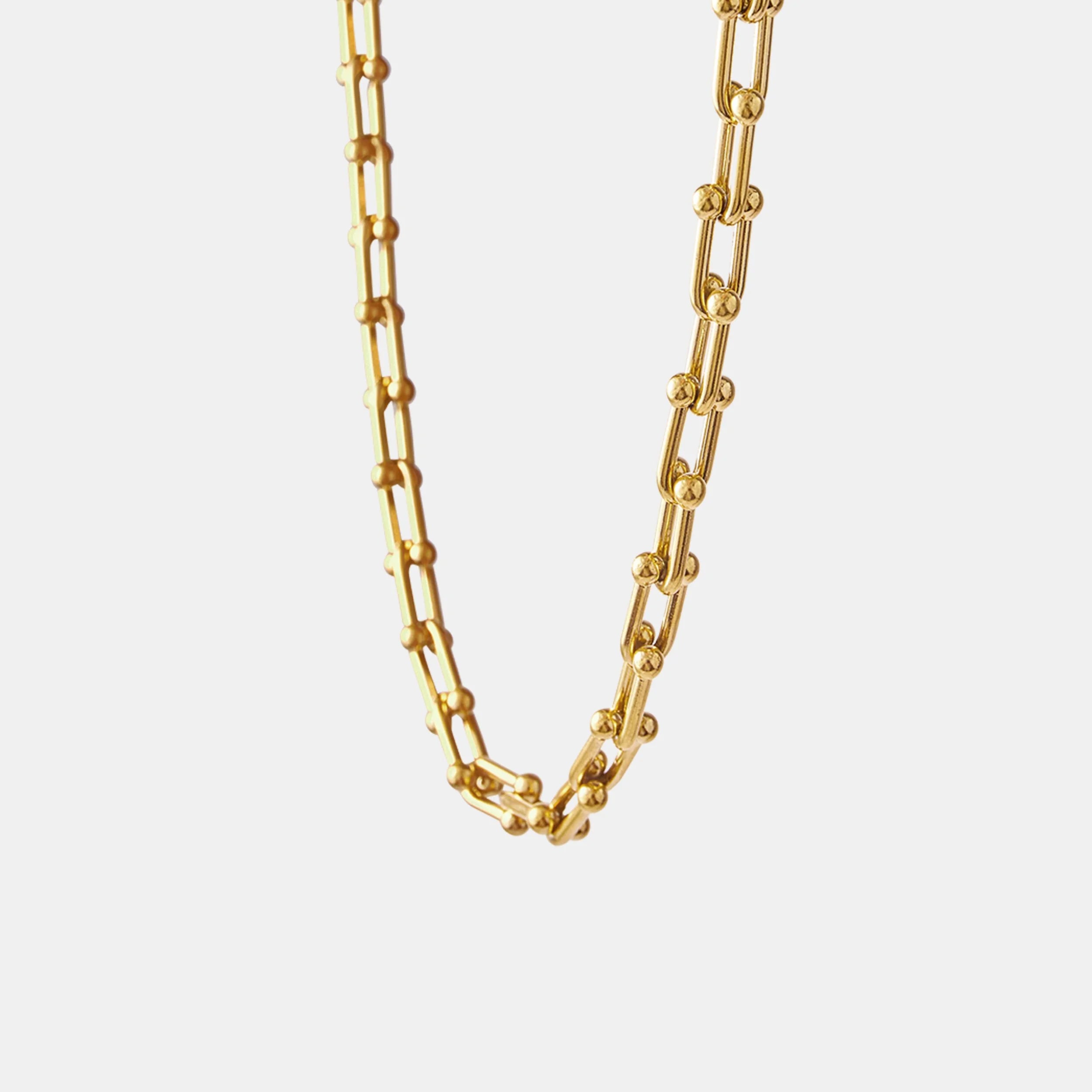 ABSTRACT DICK CHUNKY CHAIN NECKLACE