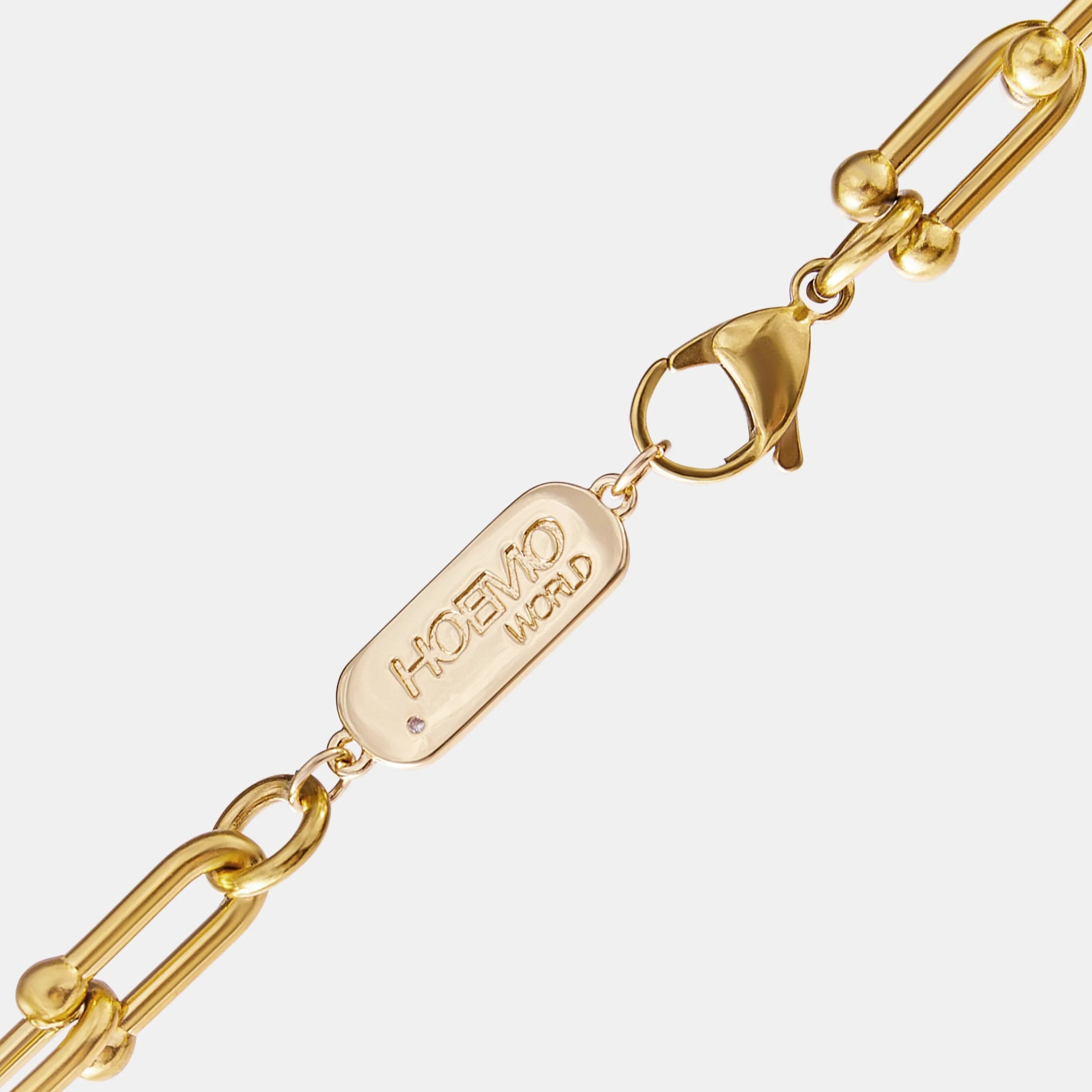 ABSTRACT DICK CHUNKY CHAIN NECKLACE