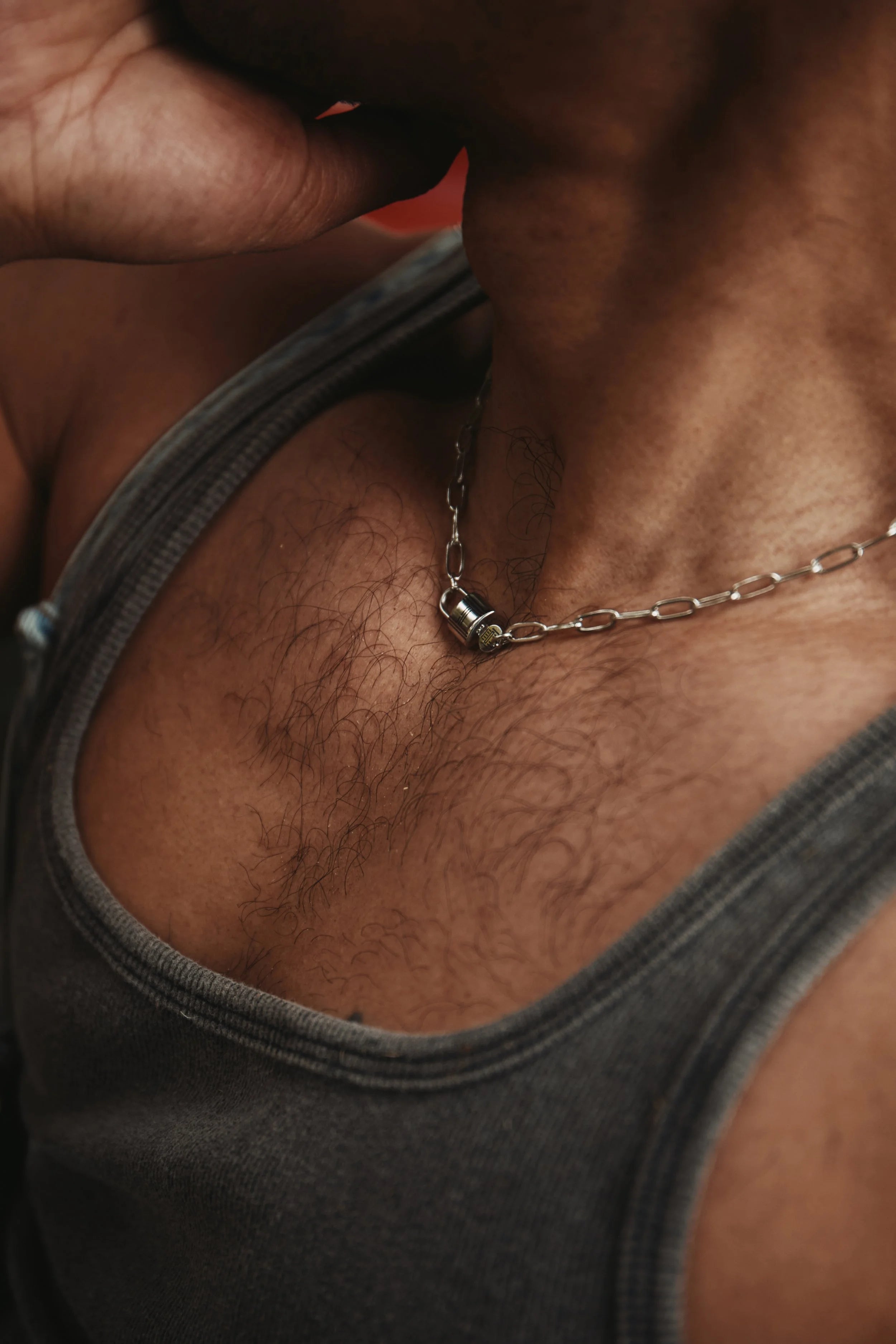 PADLOCK N' KEY CHAIN NECKLACE