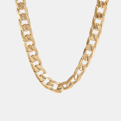 THICC N' CHUNKY CUBAN CHAIN NECKLACE (Silver & Gold)