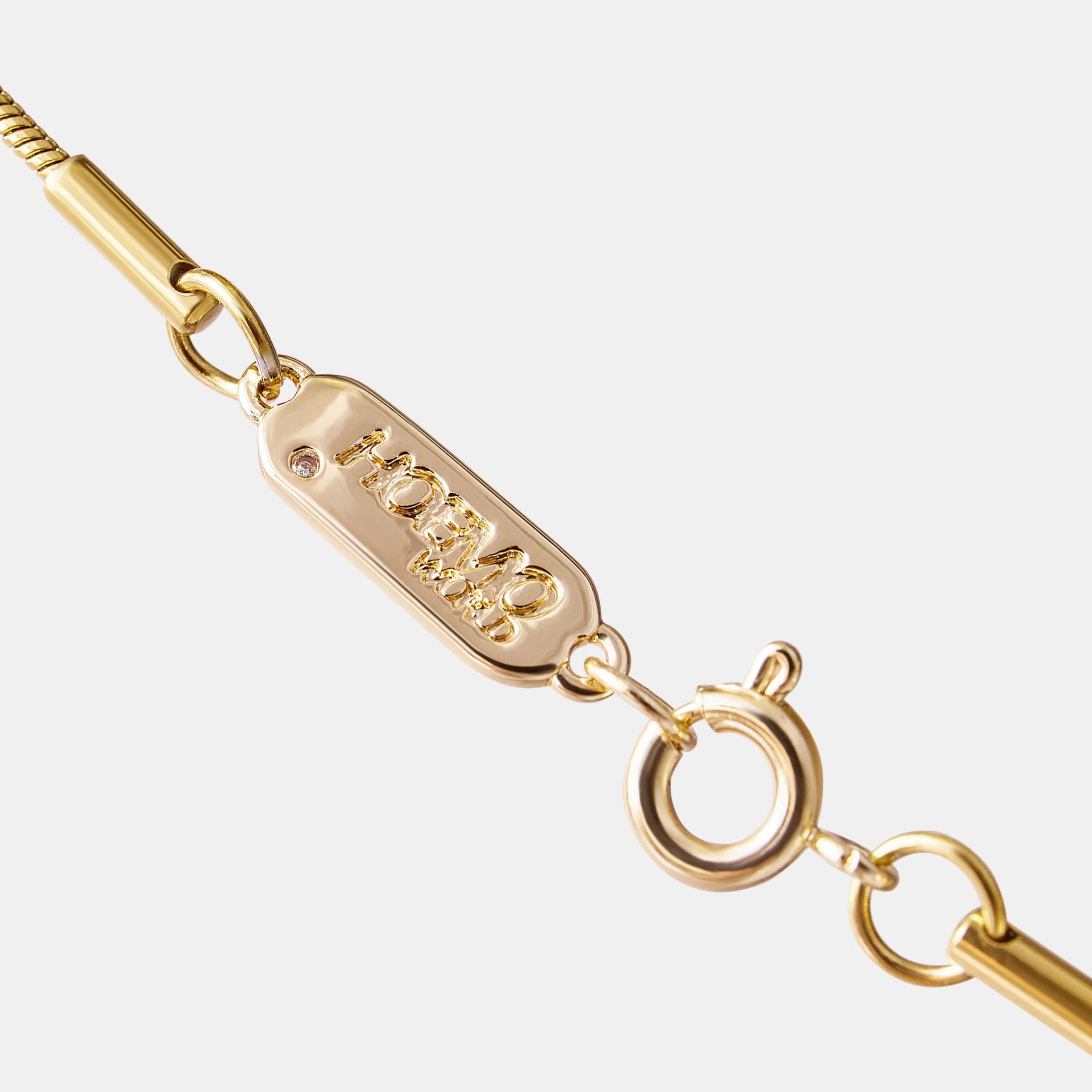 PINCHED LAYERING CHAIN NECKLACE