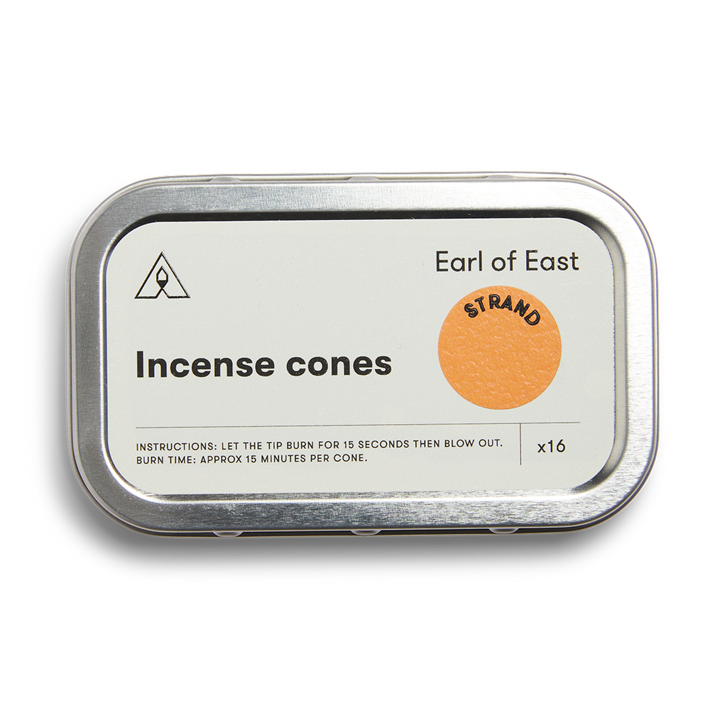 Strand | Incense Cones 16pk | East of Earl