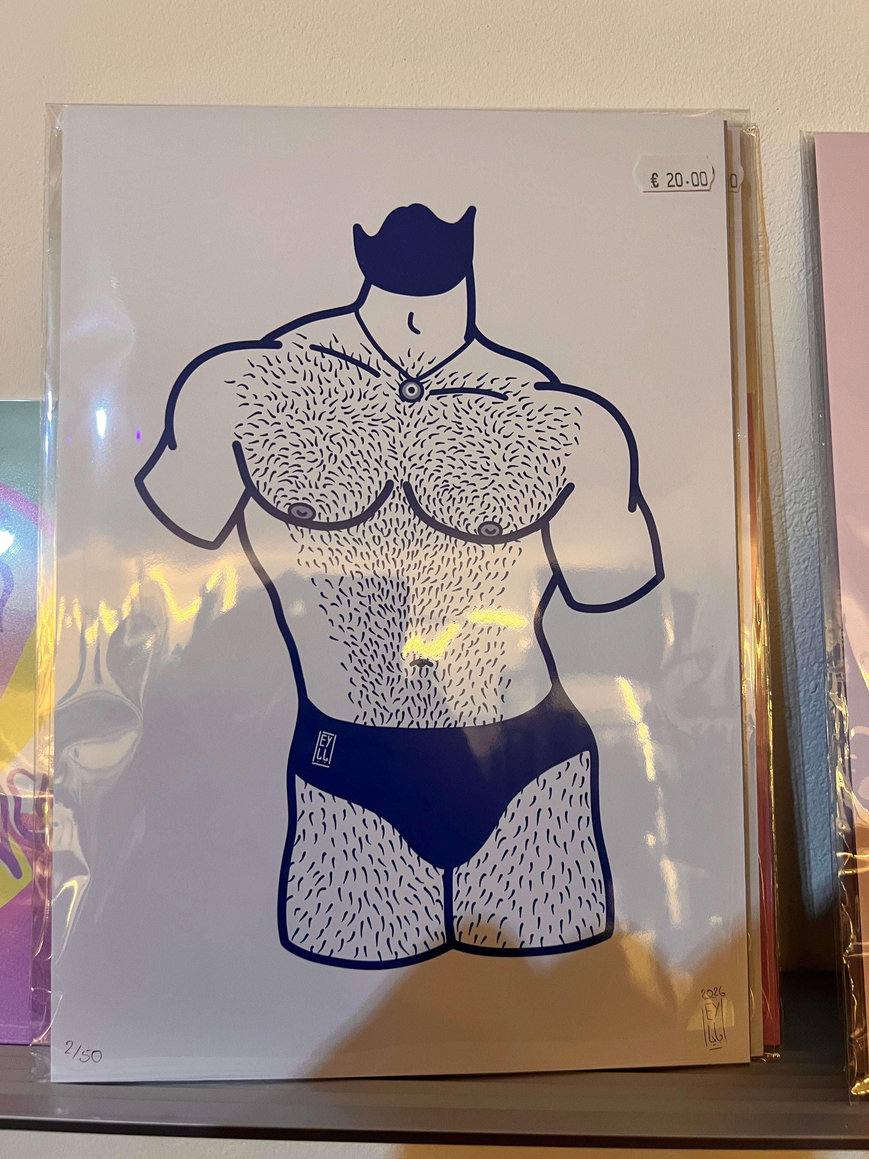 Bababoi "Torso 3" Digital Print A4