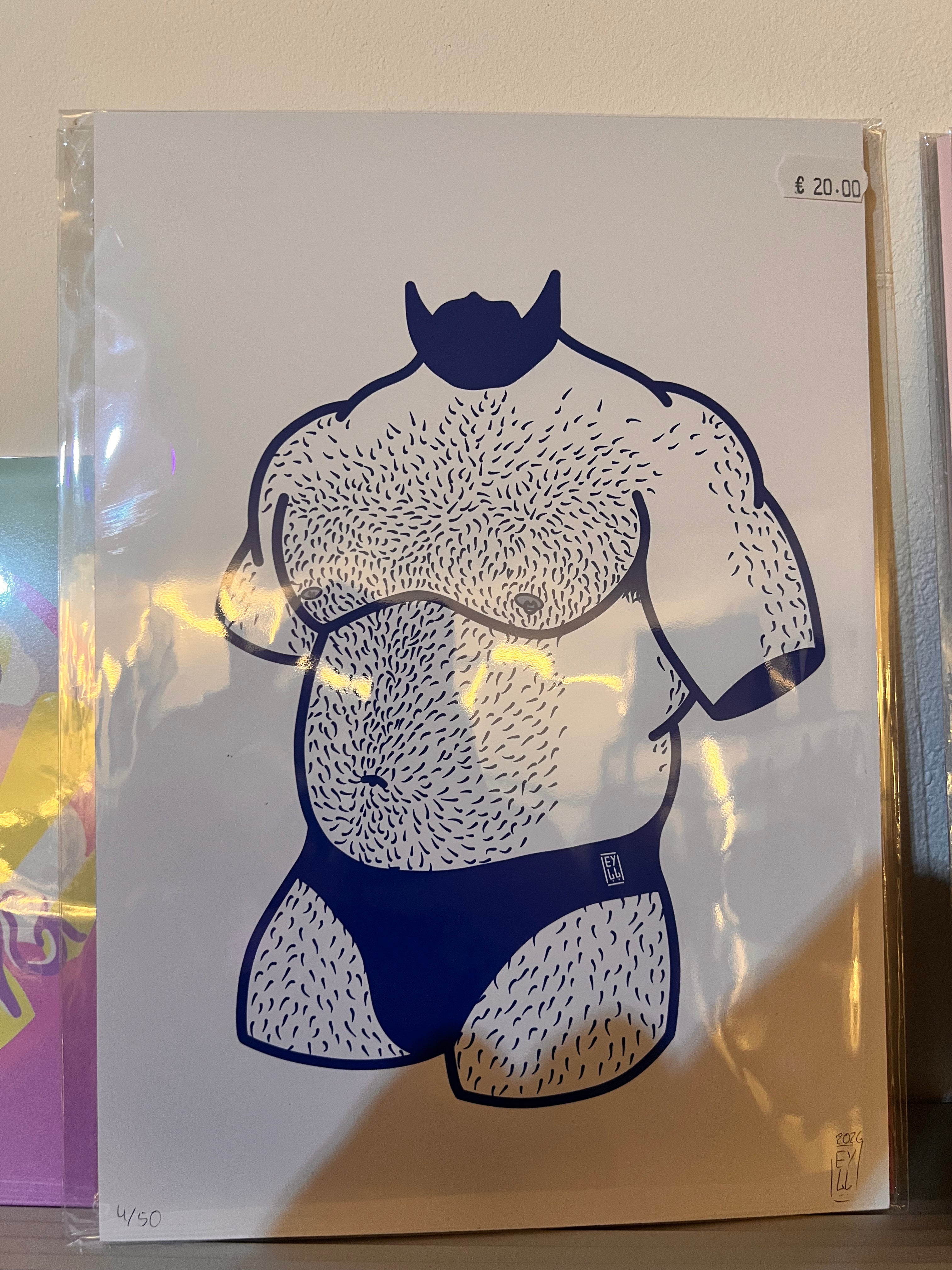 Bababoi "Torso 1" Digital Print A4