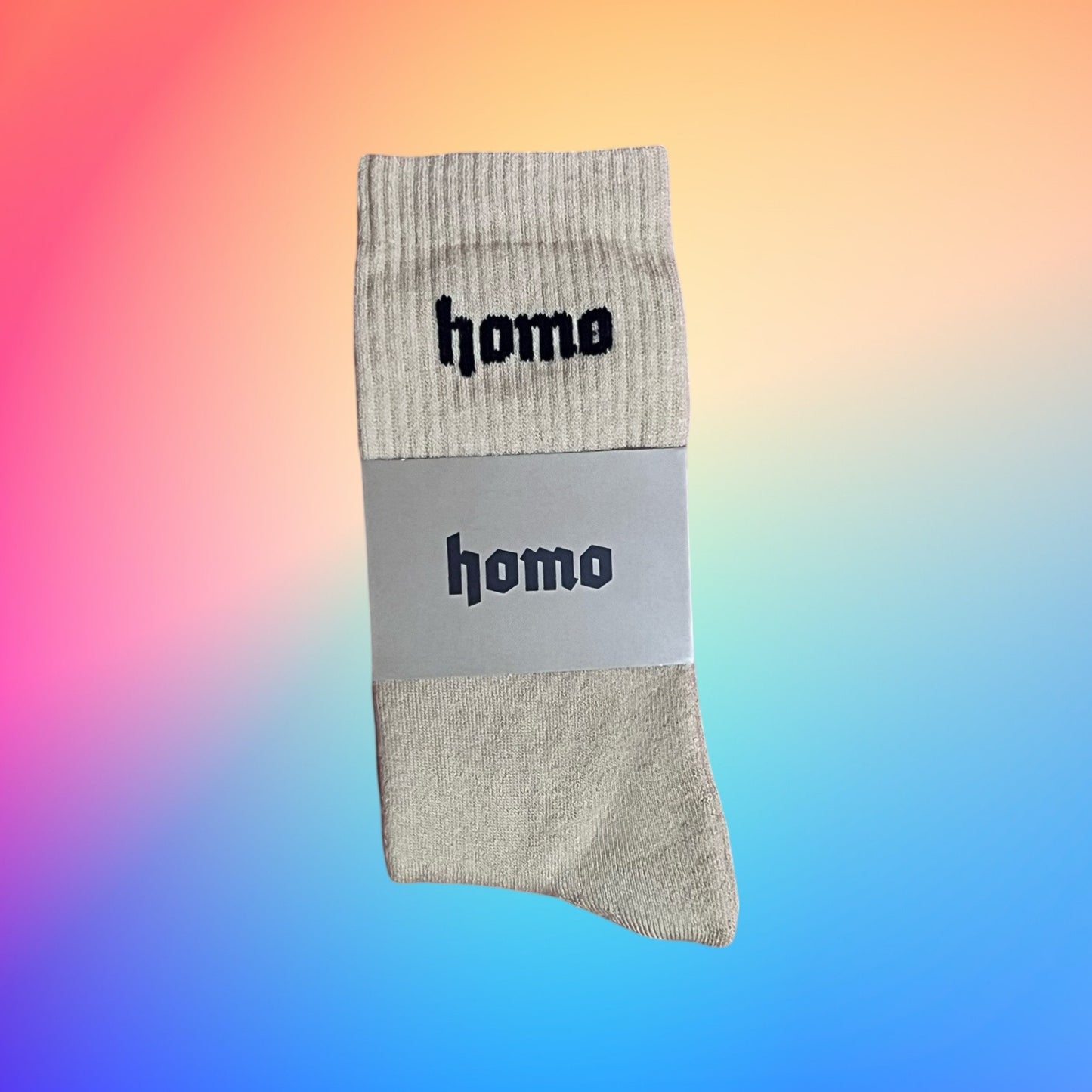 Homo Socks Sand/Black