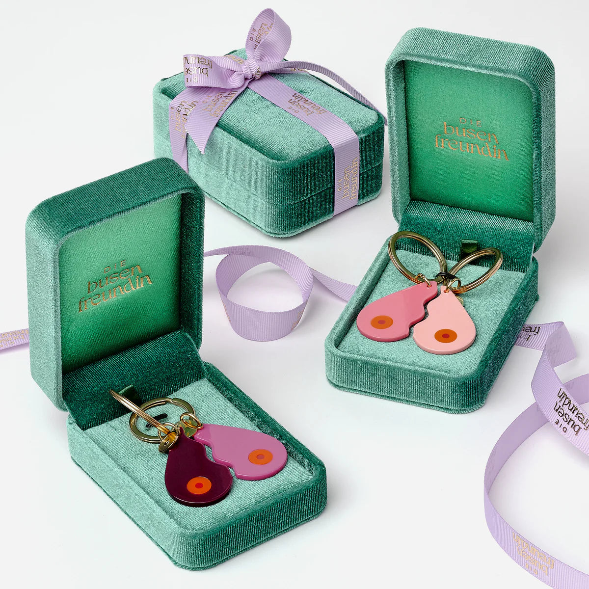 Boob Keychain Set Die Busenfreundin