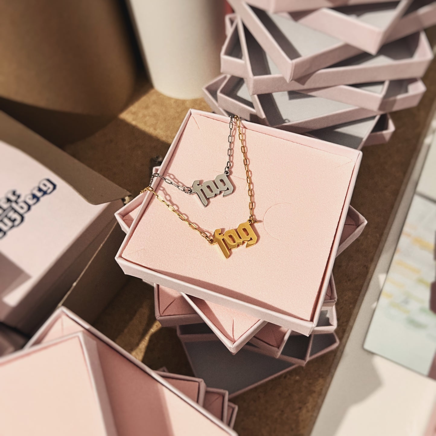 KK Jewelry "fag" Necklace