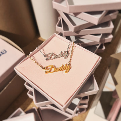 KK Jewelry "Daddy" Necklace
