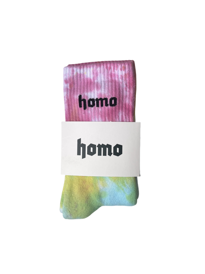 KK Socks "homo" Tie Dye