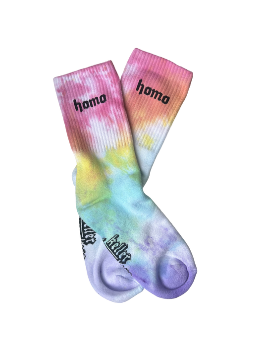 KK Socks "homo" Tie Dye