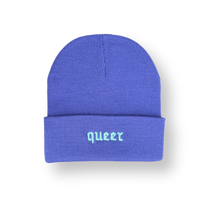 KK Beanie "queer" (Color Mix)
